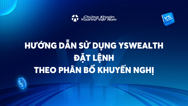 Đặt lệnh theo phân bổ khuyến nghị