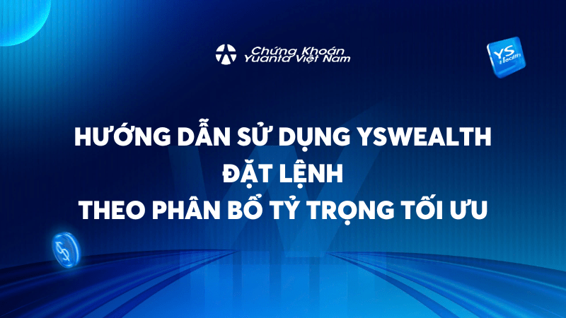 Đặt lệnh theo phân bổ tỷ trọng tối ưu