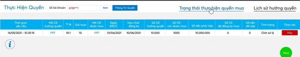 xem-trang-thai-thuc-hien-quyen-mua
